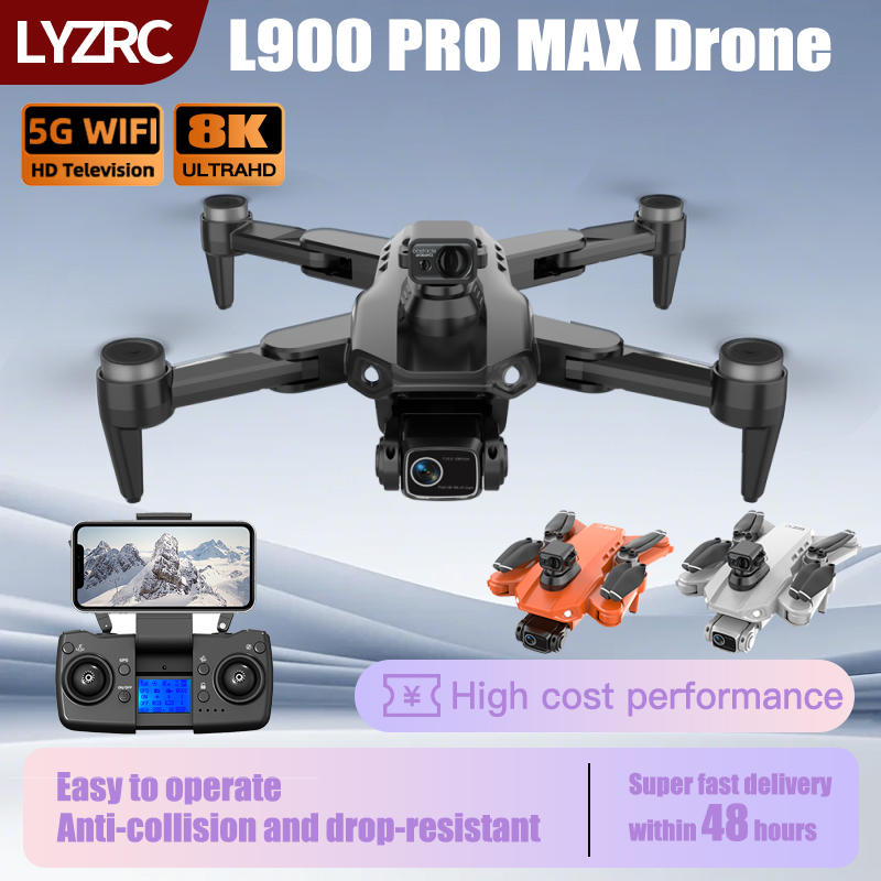 Drone Gimbal 2 Axis - LYZRC L900 PRO MAX Laser évitement
