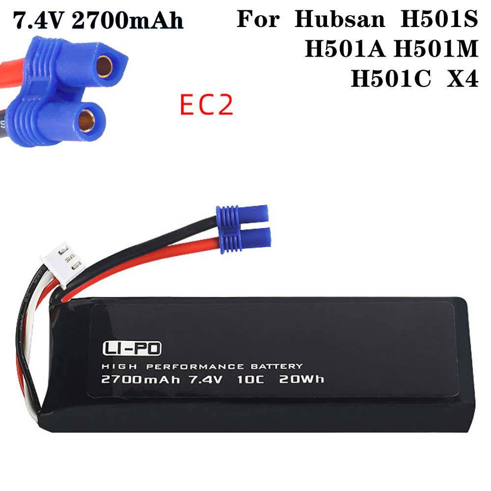Drone Gimbal 2 Axis - Batterie d'origine 7.4V 2700mAh 10C pour