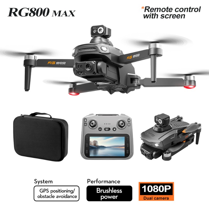 Nouveau Drone RG800 MAX 1080P  - Drone Gimbal 2 Axis avis et prix